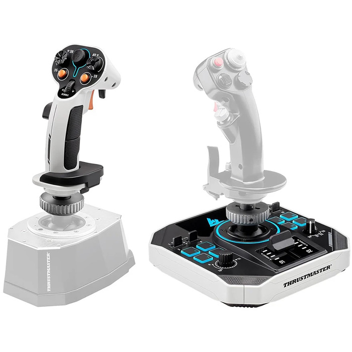 Джойстик ThrustMaster Sol-R 2 HOSAS Space Sim Duo, Белый №2