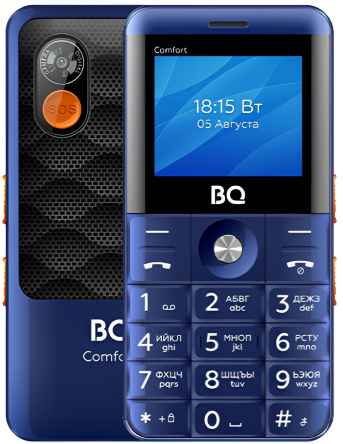 Мобильный телефон BQ 2006 Comfort, 32 Мб, Синий, Dual mini-SIM №4
