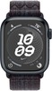 Умные часы Apple Watch Series 9 Midnight Aluminum Case GPS + Cellular with Nike Sport Band Black/Blue, 41 mm, Черный/Синий вариант - 2