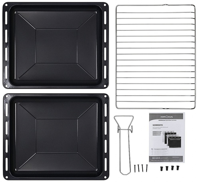 Духовой шкаф Krona SORRENTO 60 WH, Белый №6