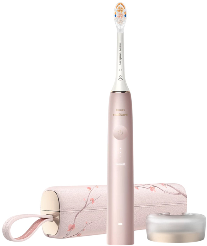 Электрическая зубная щетка Philips Sonicare Diamond Clean 9900 Prestige, Золотистое шампанское №2