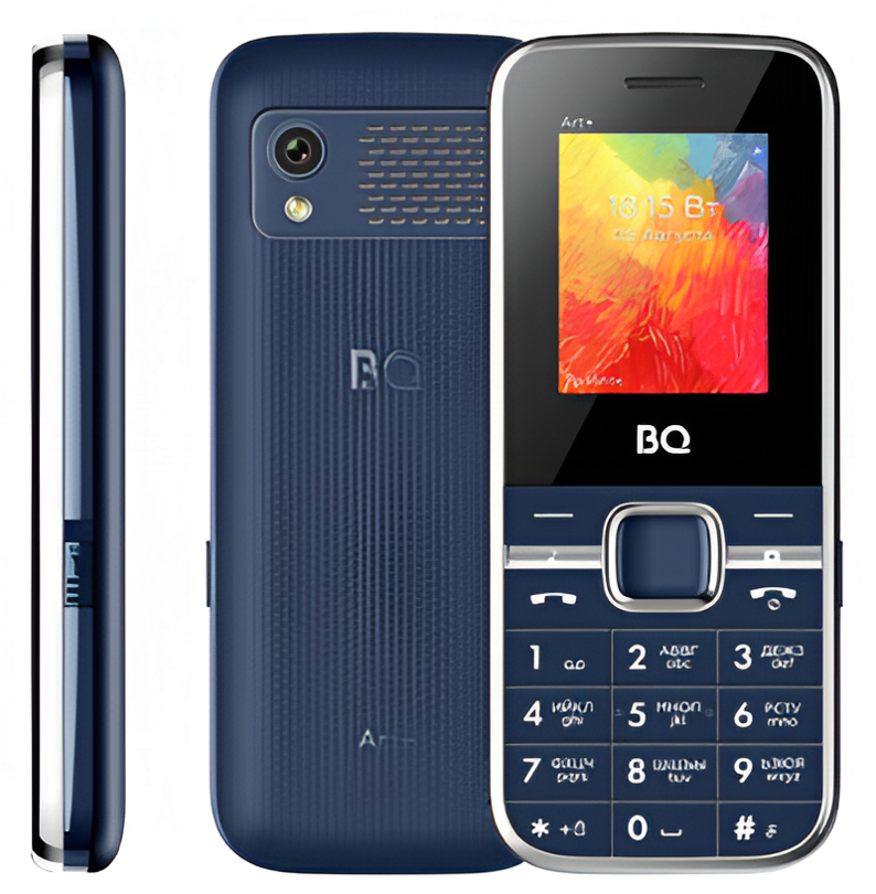 Мобильный телефон BQ 1868 Art+, 32 Мб, Синий, Mini SIM + Nano SIM  детальное изображение - 2