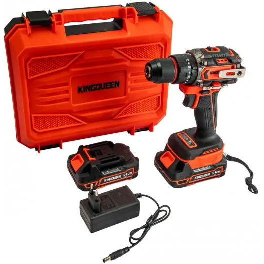 Аккумуляторная дрель-шуруповерт KINGQUEEN KQ-903D, 14,4 В, 40 Нм, 2 А·ч  детальное изображение - 1