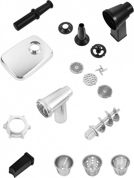 Мясорубка KITFORT КТ-2104, Серебряный детальное изображение - 3