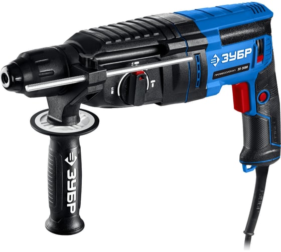 Перфоратор ЗУБР Профессионал SDS Plus 26 мм ЗП-2680, 850 Вт, 2,9 Дж, 0-4000 уд/мин детальное изображение - 1