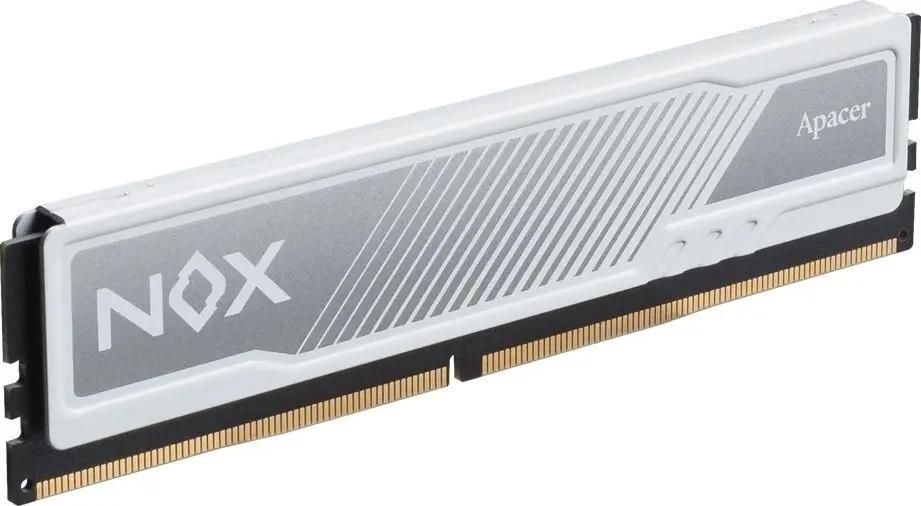 Оперативная память Apacer NOX White DDR4 2666MHz, AH4U16G26C08YMWAA-1, 16 Гб детальное изображение - 2