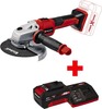 Шлифмашина угловая аккумуляторная Einhell PXC (TE-AG) AXXIO 18/150 Li BL + 1 акк.4 Ач + ЗУ 3 А 4431144SET, 150 мм, 8500 об/мин вариант - 2