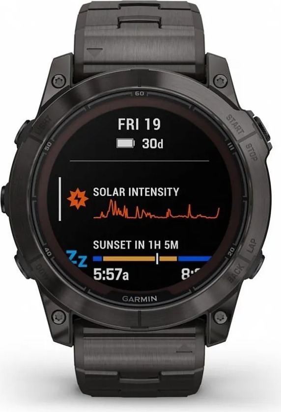 Смарт-часы Garmin Fenix 7X Sapphire Pro Solar, 51 мм, Черный детальное изображение - 4