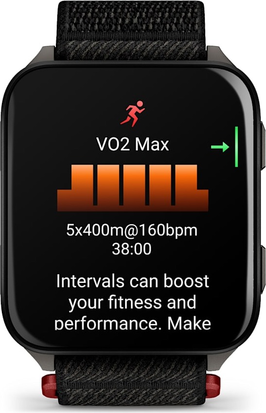 Смарт-часы Garmin Venu X1 46 мм, Черные с серой титановой крышкой, черным нейлоновым ремешком ComfortFit детальное изображение - 3