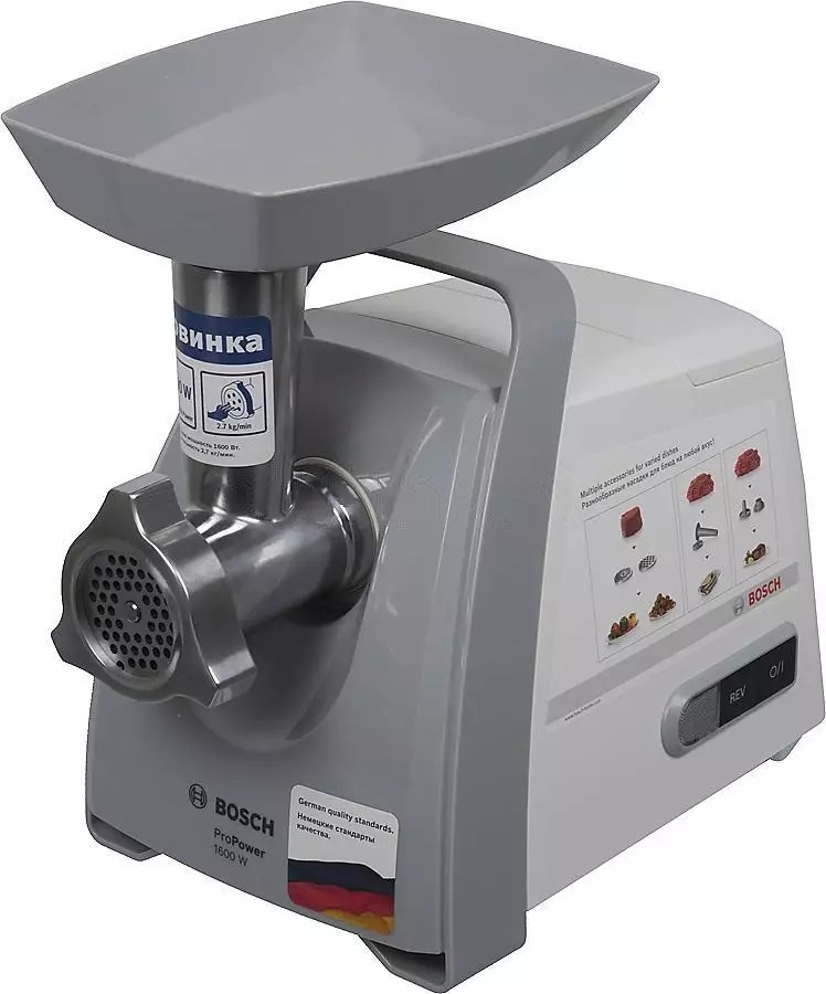 Мясорубка Bosch ProPower MFW45020, Белый детальное изображение - 1