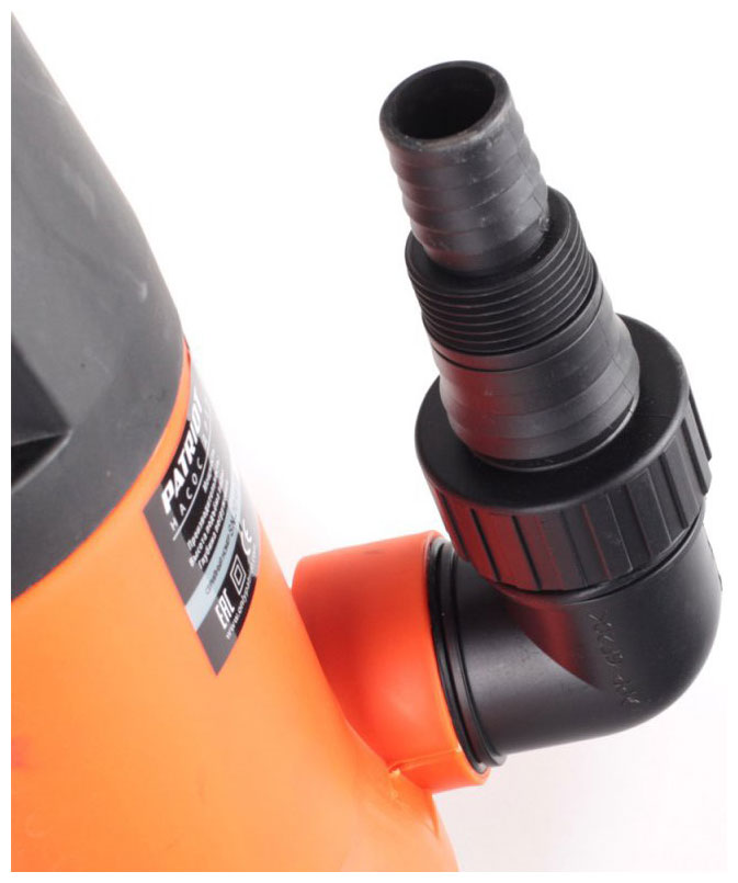 Насос Patriot F 400, 133.33 л/мин, 25 мм, напор 5 м, d=32 мм, 400 Вт, Оранжевый детальное изображение - 2