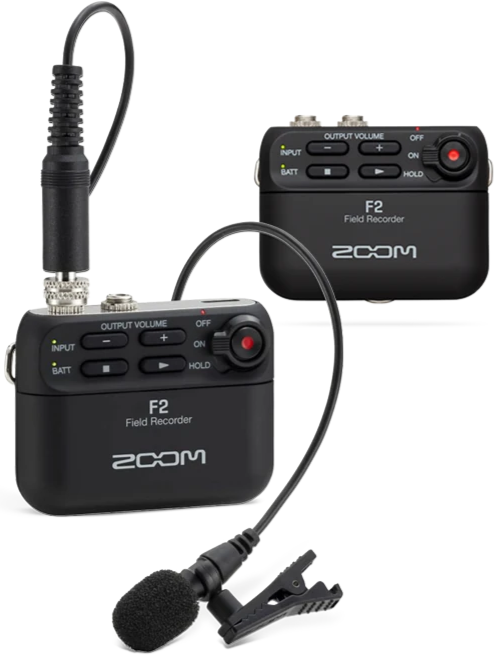Рекордер Zoom F2, 32 бит, Черный детальное изображение - 3