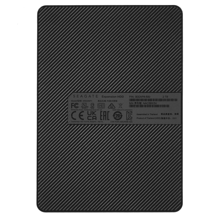 Внешний HDD Seagate Expansion STKM2000400, 5400 об/мин, 2 ТБ №2
