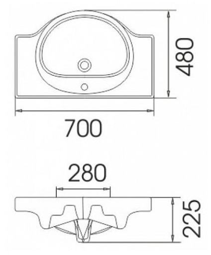 Умывальник  детальное изображение - 2