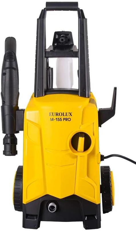 Автомойка EUROLUX M-155 PRO, 1.8 кВт, 155 бар, Желтый детальное изображение - 1