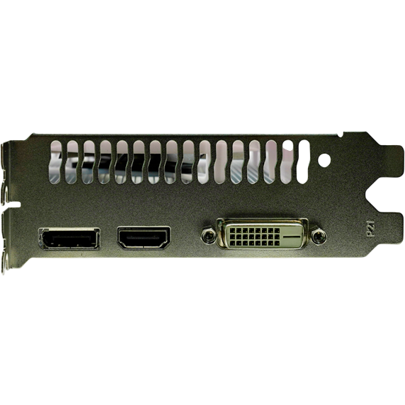 Видеокарта AFOX NVIDIA GeForce GTX 1050 Ti, AF1050TI-4096D5H7-V8, 4 ГБ, Белый детальное изображение - 4