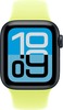 Умные часы Apple Watch SE 3 44 мм, GPS, Midnight Aluminium Case with Neon Yellow Sport Band, Полуночный черный/Неоново-желтый вариант - 2
