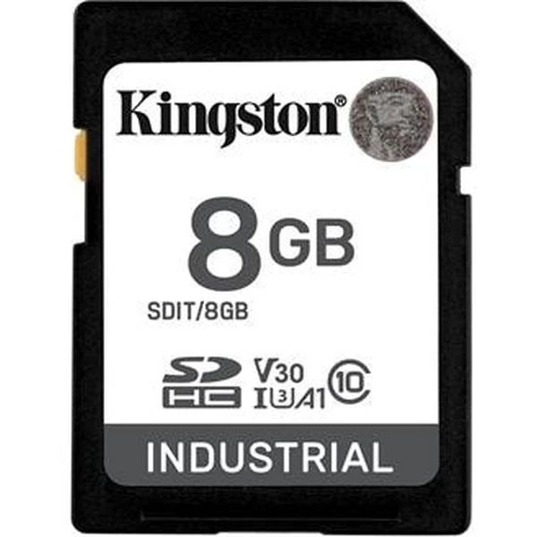 Карта памяти Kingston Industrial SD (SDIT/8GB), 8 Гб детальное изображение - 1