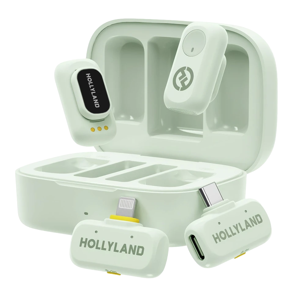 Радиосистема Hollyland Lark A1 Combo, Зеленый детальное изображение - 1