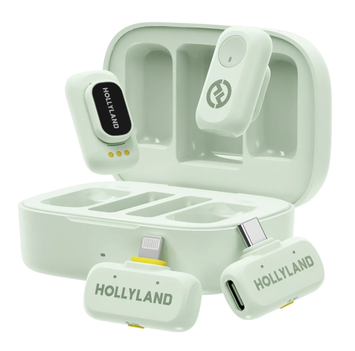 Радиосистема Hollyland Lark A1 Combo, Зеленый №1