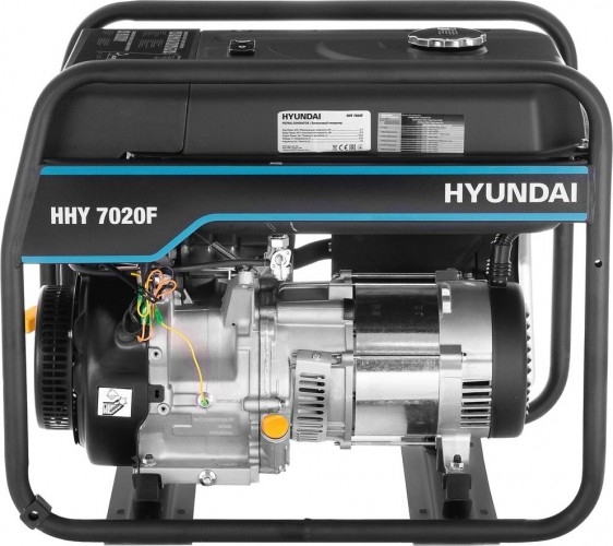 Генератор бензиновый HYUNDAI HHY 7020F, 5 кВт, Черный детальное изображение - 4