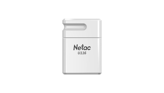 USB Flash накопитель Netac U116 4 ГБ, Белый №1