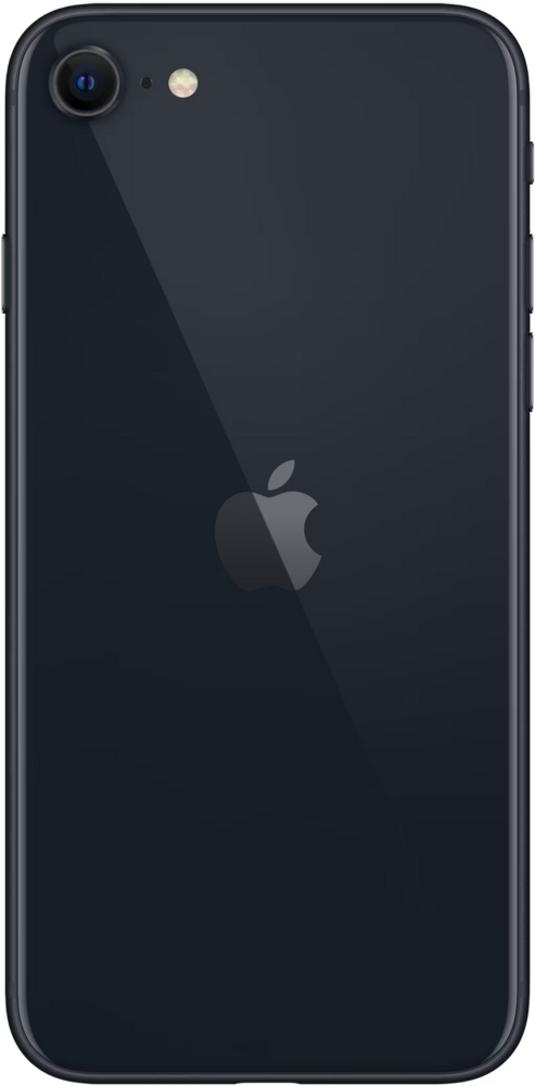 Смартфон Apple iPhone SE 2022 128 Гб, Черный, nano SIM + eSIM №2