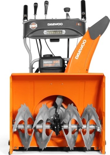Снегоуборщик гусеничный бензиновый Daewoo DAST 8060, 8 л.с., 5800 Вт, Оранжевый/Серый детальное изображение - 4