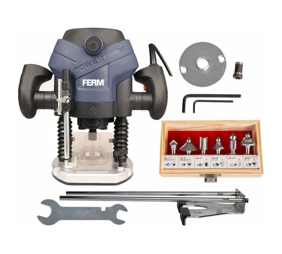 Фрезер FERM PRM1015, 1300 Вт, Синий детальное изображение - 2