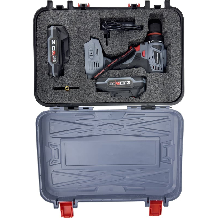 Аккумуляторная дрель-шуруповерт Profipower MKBL-18B T0056, 18 В, 45 Нм, 2 А·ч №4