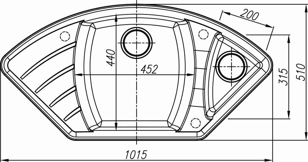 Кухонная мойка Dr. Gans Gaby  детальное изображение - 3