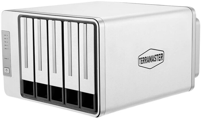 Дисковое хранилище TerraMaster D5-310, Серебряный №1