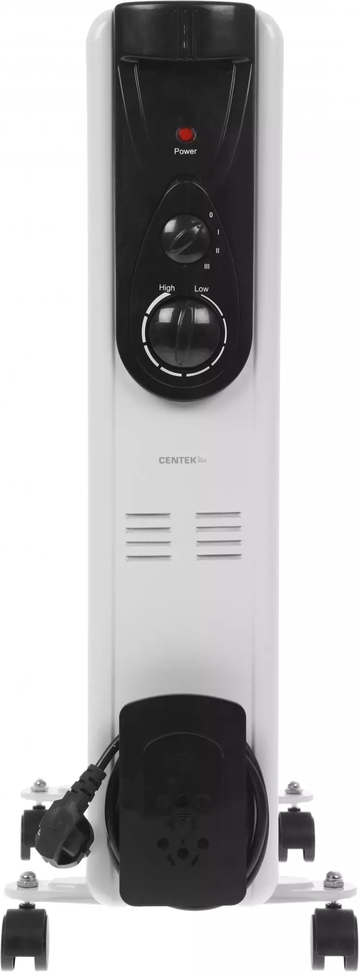 Масляный радиатор Centek CT-6202, Белый детальное изображение - 3