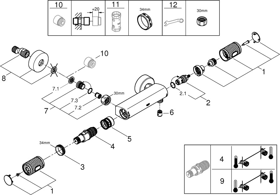 Смеситель Grohe Precision Feel 34790000 детальное изображение - 5