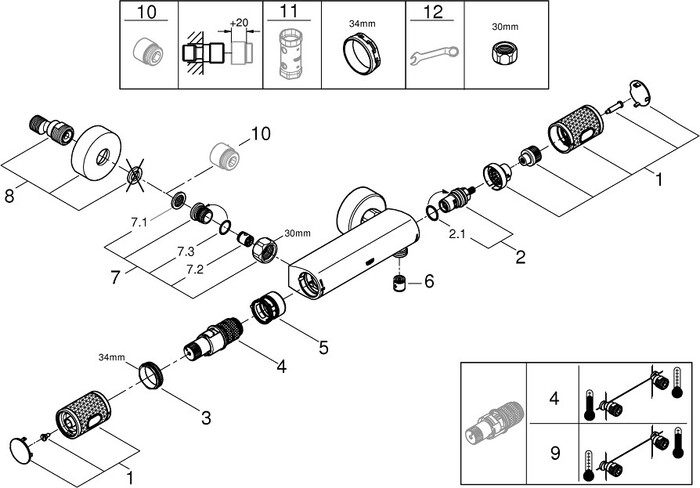 Смеситель Grohe Precision Feel 34790000 №5