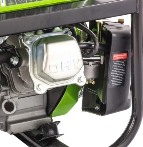 Генератор бензиновый СИБРТЕХ БС-1200 94541, 1 кВт, Зеленый детальное изображение - 3