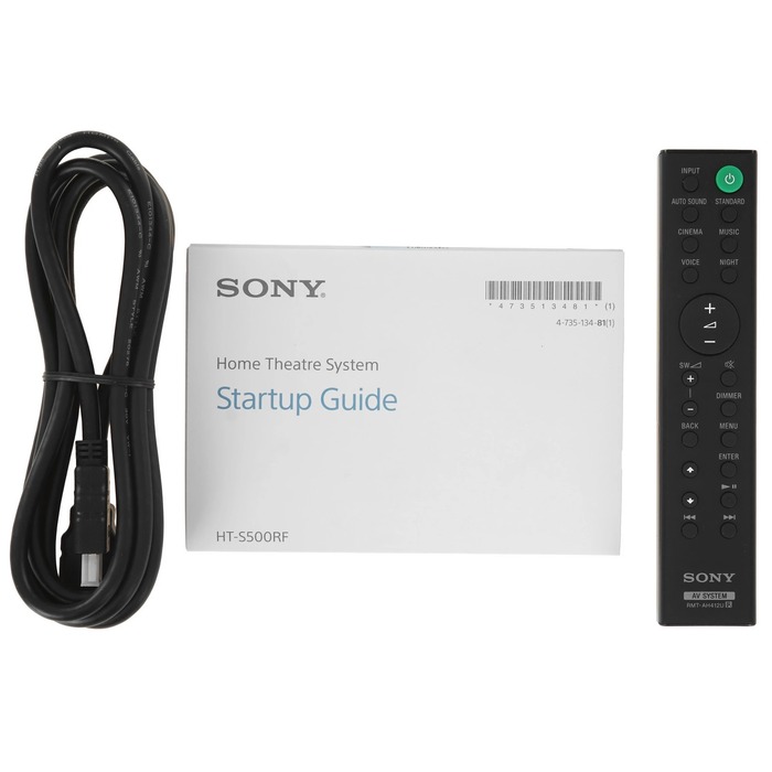Саундбар Sony HT-S500RF, Черный №10