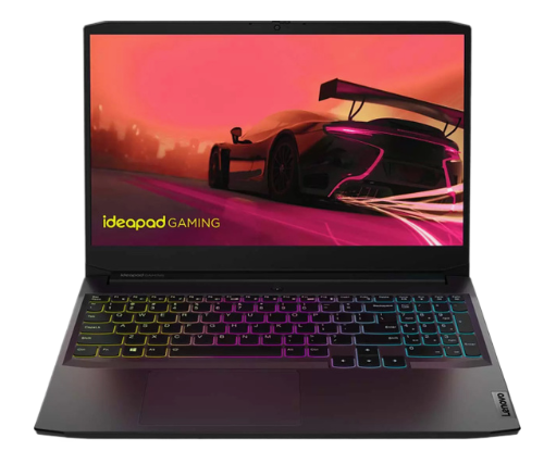 Ноутбук Lenovo IdeaPad Gaming 3 15ACH6, 82K200QQPB, RAM 8 ГБ, SSD 512 ГБ, Черный детальное изображение - 1