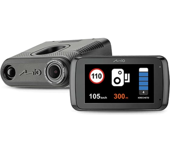 Видеорегистратор MIO-MIVUE-I95, 1920x1080 Full HD dpi, MicroSD, 128 ГБ, Черный детальное изображение - 1