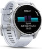 Смарт-часы Garmin Fenix 8 AMOLED 43 мм, Серебристый корпус, белый ремешок вариант - 7