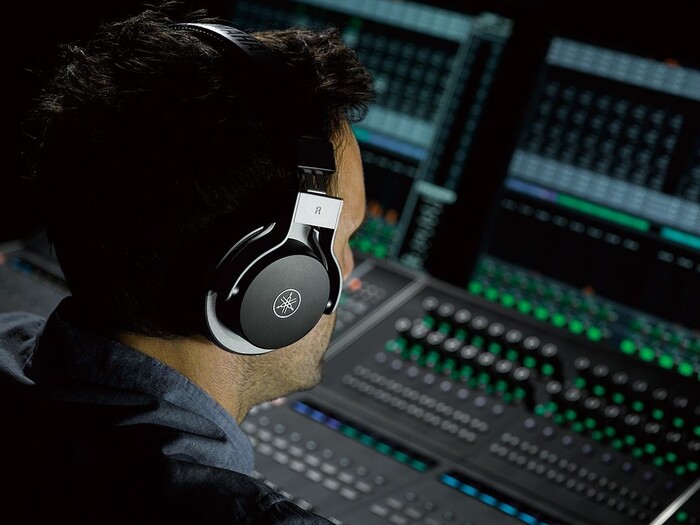Проводные наушники Yamaha HPH-MT7, Черный №2
