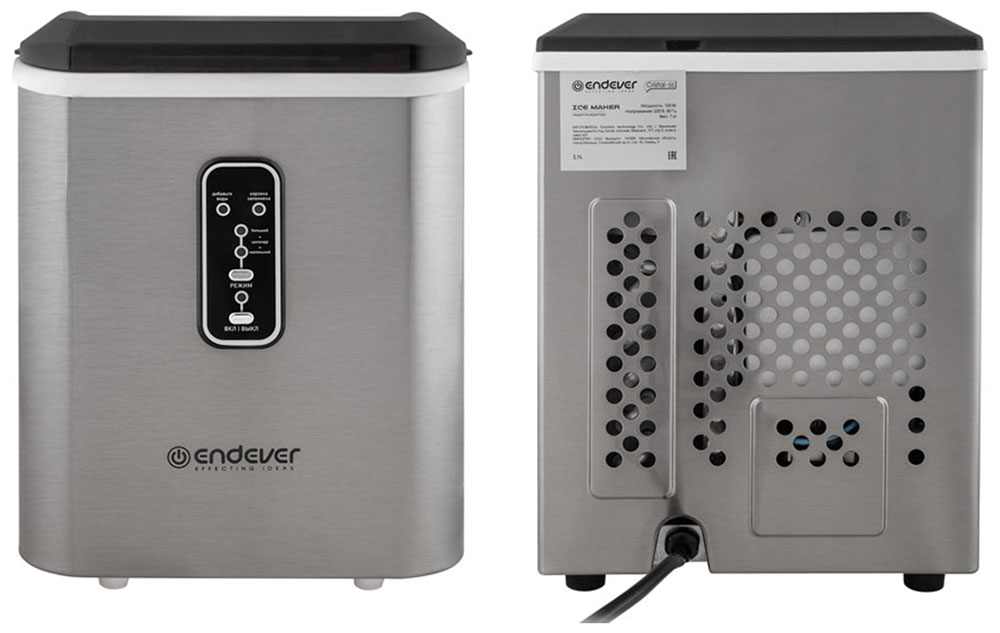 Ледогенератор Endever Cristal-55 (90478), Серебряный детальное изображение - 2