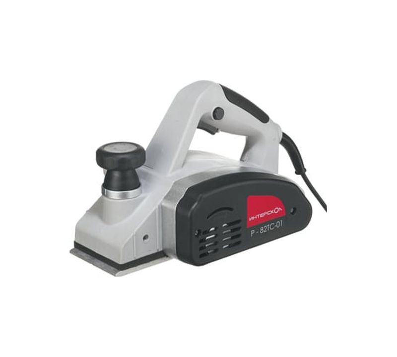 Электрический рубанок Интерскол Р-82/710 + подарок 50.1.0.20, 710 Вт,  Серый детальное изображение - 2