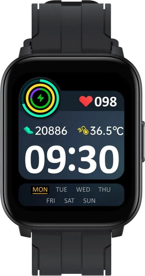 Умные часы Realme TechLife Watch S100 43 мм, Черный детальное изображение - 2