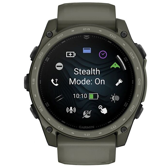 Смарт-часы Garmin Tactix 8 Amoled edition, 51 мм, Cerakote Coating Olive Drab, Оливковый детальное изображение - 6