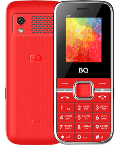 Мобильный телефон BQ 1868 Art+, 32 Мб, Красный, Mini SIM + nano SIM детальное изображение - 3