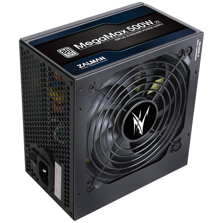 Блок питания Zalman MegaMax (ZM500-TXII V2), 500 Вт детальное изображение - 2