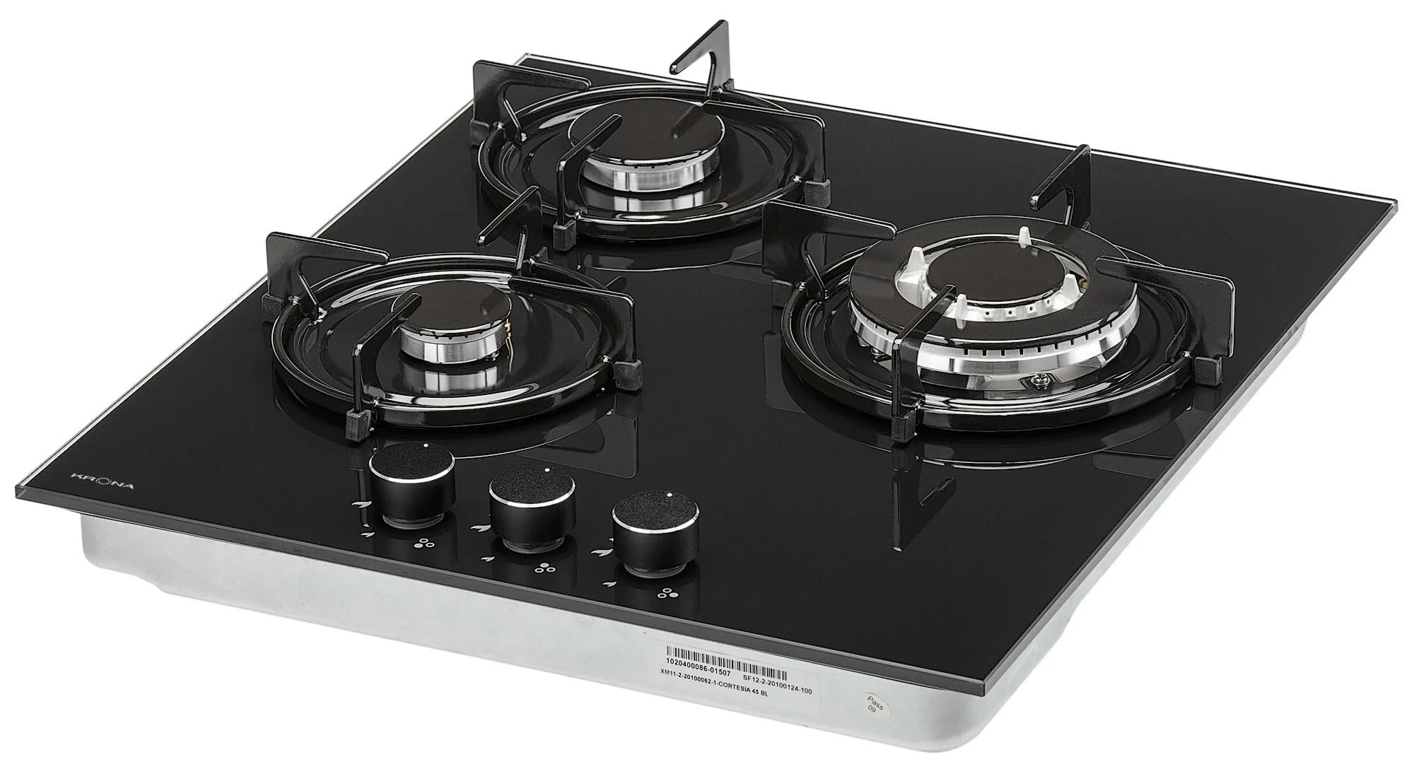 Варочная поверхность Krona CORTESIA 45 BL, Черный детальное изображение - 3
