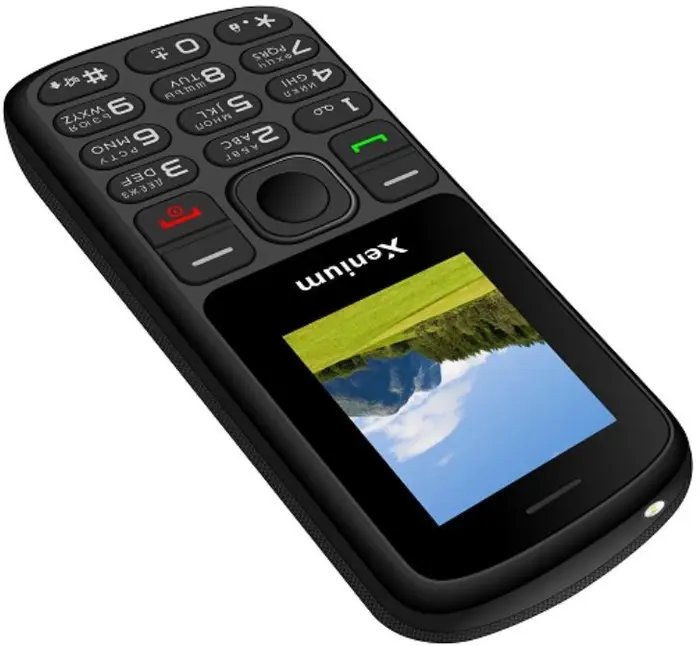 Мобильный телефон Xenium X160,  32 Мб, Черный, Dual mini-SIM №2