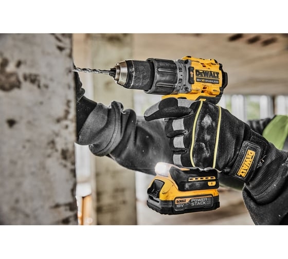 Аккумуляторная ударная дрель-шуруповерт DeWALT DCD805NT-XJ, без АКБ и ЗУ, 18 В, 90 Нм детальное изображение - 7